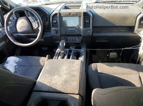 1FTEW1EP6KFC83567 2019 FORD F150 Gray Vista del salpicadero