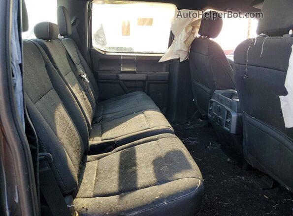 1FTEW1EP6KFC83567 2019 FORD F150 Gray Vista de los asientos traseros