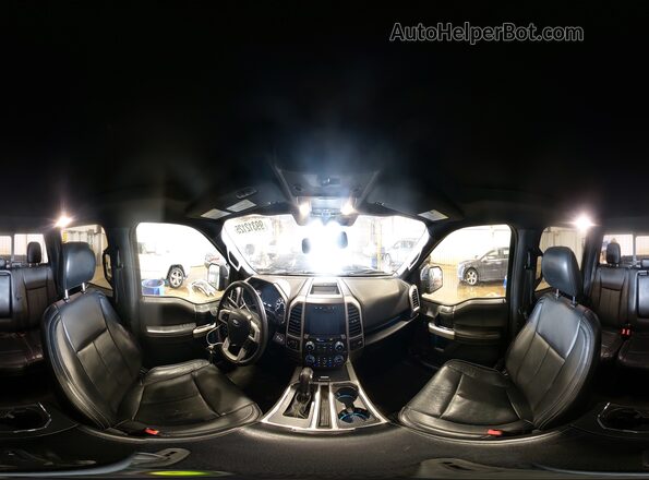 1FTEW1EP7JFE55605 2018 FORD F150 Черный Вид наклейки с VIN-кодом
