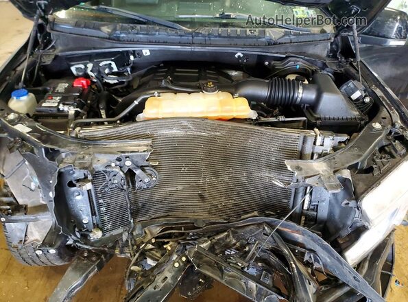 1FTEW1EP7JFE55605 2018 FORD F150 Черный Вид задней части салона