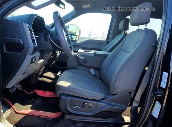 1FTEW1EP8GFA78789 2016 FORD F150 Черный Вид салона спереди