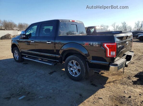 1FTEW1EP8GFA78789 2016 FORD F150 Черный Задняя левая четверть