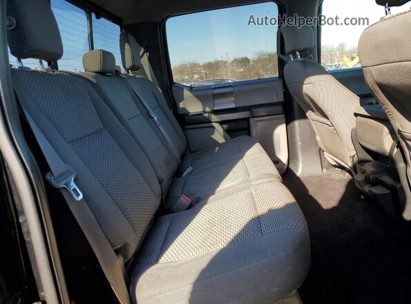 1FTEW1EP8GFA78789 2016 FORD F150 Черный Вид задних сидений