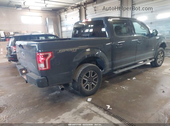 1FTEW1EP8HFA72301 2017 FORD F150 Серый Задняя правая четверть