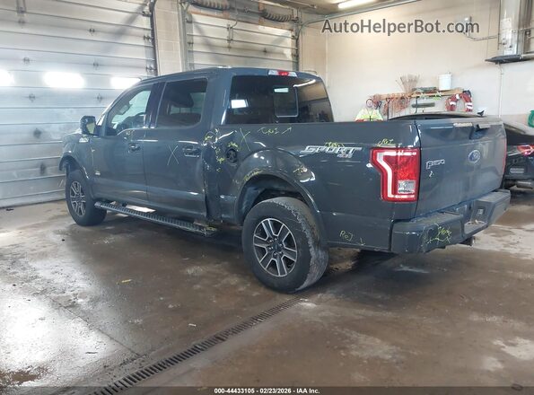 1FTEW1EP8HFA72301 2017 FORD F150 Серый Задняя левая четверть
