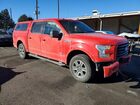 2016 Ford F150 Supercrew Красный vin: 1FTEW1EP9GKF68343
