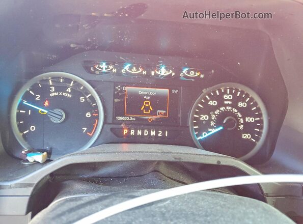 1FTEW1EP9GKF68343 2016 FORD F150 Красный Вид щитка приборов