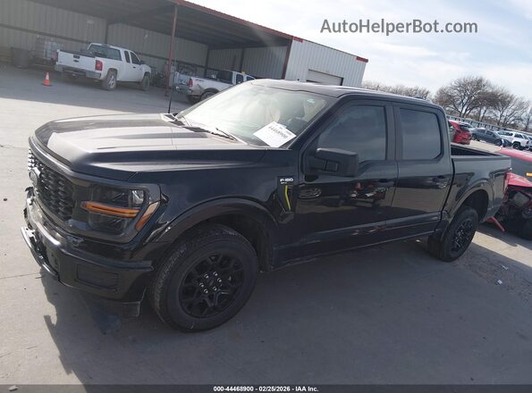 1FTEW2KP1SKF25764 2025 FORD F150 Черный Панорамный вид салона 360°