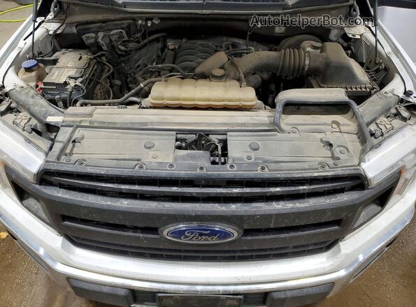 1FTEX1C50KKF33911 2019 FORD F150 Белый Вид задней части салона