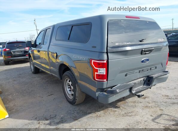 1FTEX1CB1KKD05549 2019 FORD F150 Gray უკანა მარცხენა