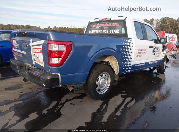 1FTEX1CB5NKE84716 2022 FORD F150 Белый Задняя правая четверть