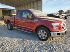 2017 Ford F150 Super Cab Красный vin: 1FTEX1CF6HKD53768