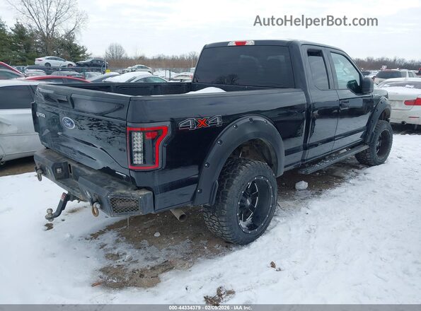 1FTEX1E86GKF74364 2016 FORD F150 Черный Задняя правая четверть