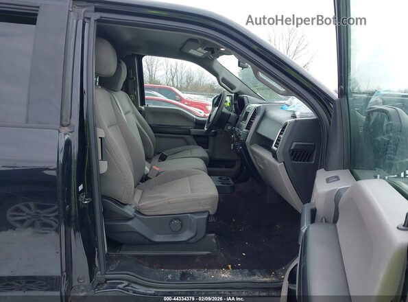 1FTEX1E86GKF74364 2016 FORD F150 Черный Вид салона спереди