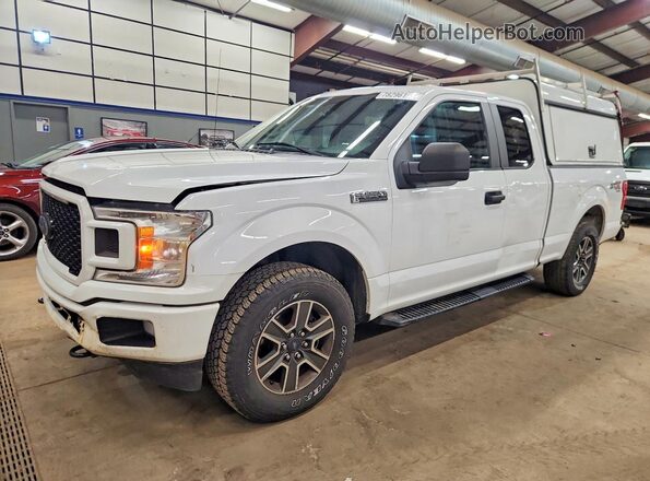 1FTEX1EP3KKF20956 2019 FORD F150 Белый Передняя левая четверть