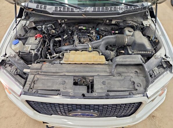 1FTEX1EP3KKF20956 2019 FORD F150 Белый Вид задней части салона