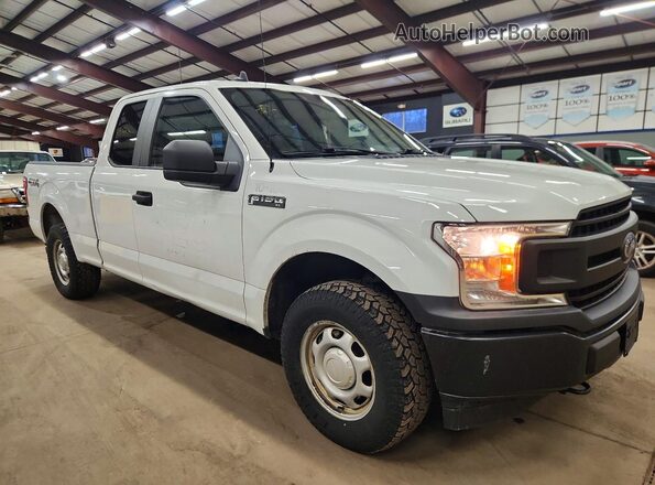 1FTEX1EP7LFB83377 2020 FORD F150 Белый Передняя правая четверть