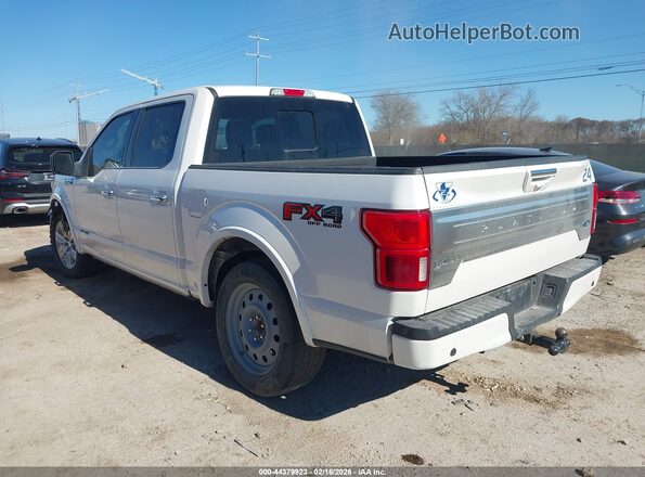 1FTFW1E16JFD51977 2018 FORD F150 Белый Задняя левая четверть