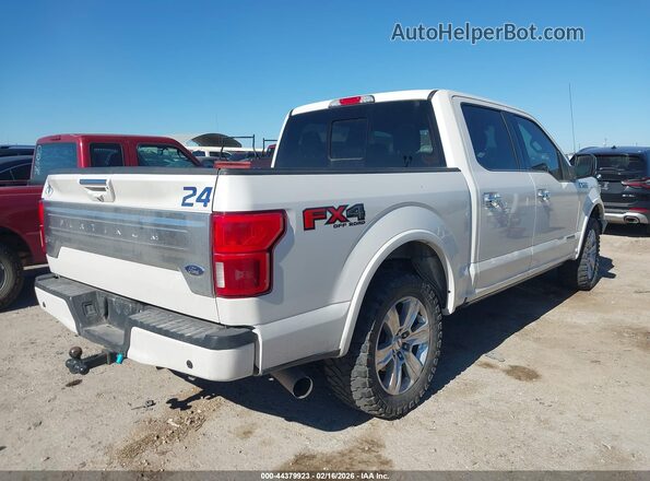 1FTFW1E16JFD51977 2018 FORD F150 Белый Задняя правая четверть