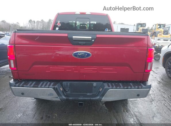 1FTFW1E56JFE55193 2018 FORD F150 Красный 