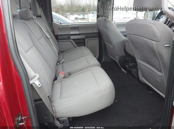 1FTFW1E56JFE55193 2018 FORD F150 Красный Вид наклейки с VIN-кодом
