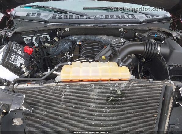 1FTFW1E56JFE55193 2018 FORD F150 Красный Вид сзади