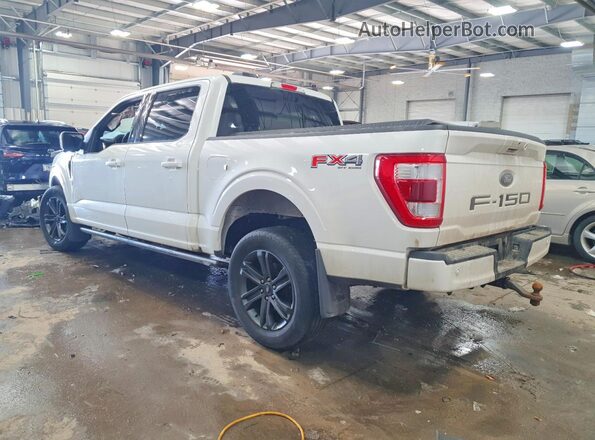 1FTFW1E57PFC72698 2023 FORD F150 Белый Задняя левая четверть