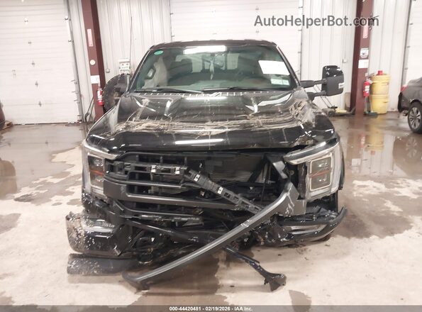 1FTFW1E84PFC40589 2023 FORD F150 Черный Вид щитка приборов
