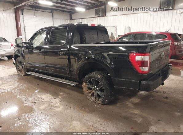 1FTFW1E84PFC40589 2023 FORD F150 Черный Задняя левая четверть