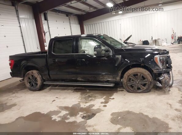 1FTFW1E84PFC40589 2023 FORD F150 Черный Вид задней части салона