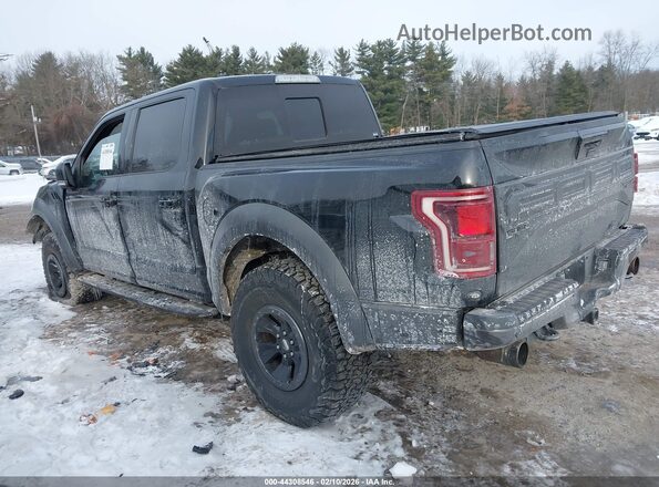 1FTFW1RG1JFC90939 2018 FORD F150 Черный Вид задней части салона
