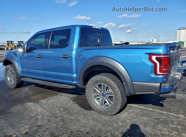 1FTFW1RG4KFA00372 2019 FORD F150 Blue Tył lewy