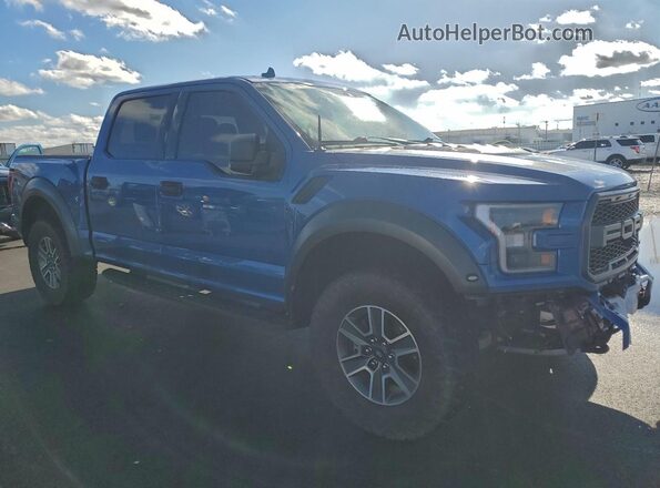 1FTFW1RG4KFA00372 2019 FORD F150 Blue Przód prawy