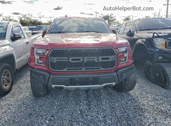 1FTFW1RG4KFB43368 2019 FORD F150 Красный Вид спереди