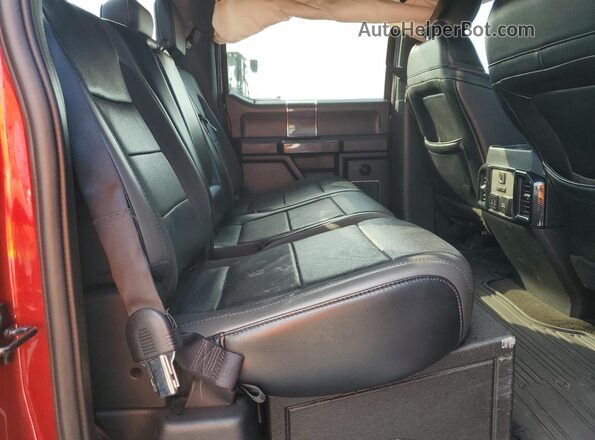 1FTFW1RG4KFB43368 2019 FORD F150 Красный Вид задних сидений