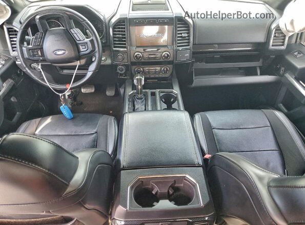 1FTFW1RG4KFB43368 2019 FORD F150 Красный Вид панели приборов