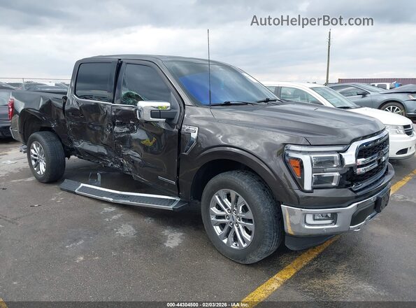 1FTFW5LD4RFB80324 2024 FORD F150 Черный Передняя правая четверть