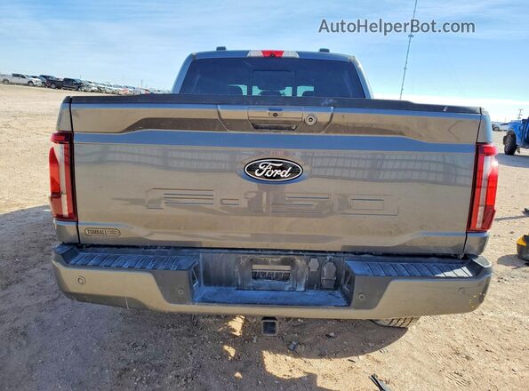 1FTFW7L8XRFA11875 2024 FORD F150 Серый Вид сзади