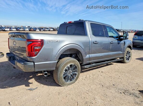 1FTFW7L8XRFA11875 2024 FORD F150 Серый Задняя правая четверть