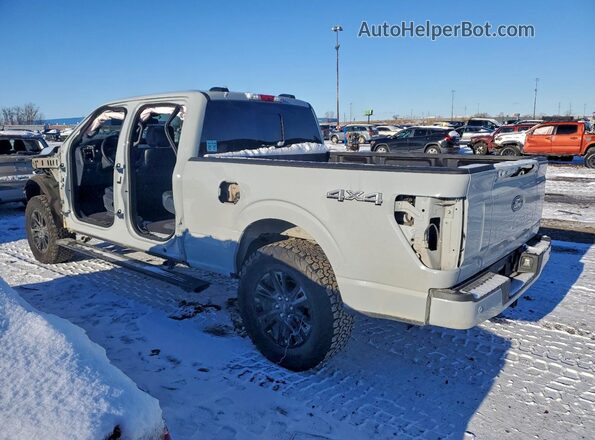 1FTFW7LD2RFB54803 2024 FORD F150 Серый Задняя левая четверть