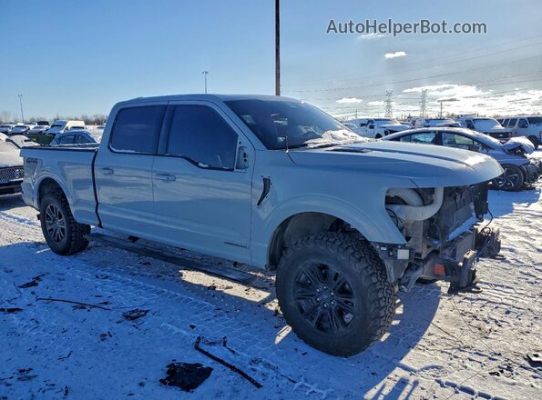 1FTFW7LD2RFB54803 2024 FORD F150 Серый Передняя правая четверть