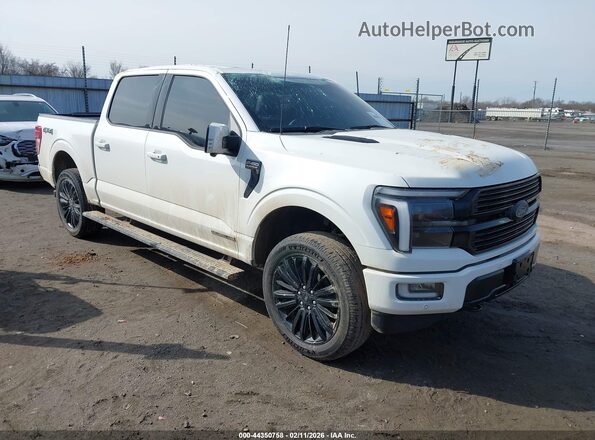 1FTFW7LD7SFB48825 2025 FORD F150 White Przód prawy