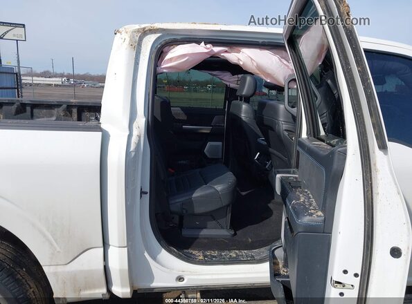 1FTFW7LD7SFB48825 2025 FORD F150 White Widok naklejki z numerem VIN