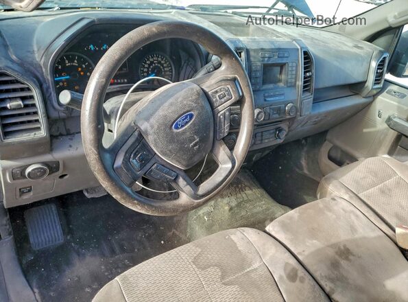 1FTFX1EG8JFA99666 2018 FORD F150 Черный Вид панели приборов