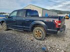 2018 Ford F150 Super Cab Черный vin: 1FTFX1EG8JFA99666
