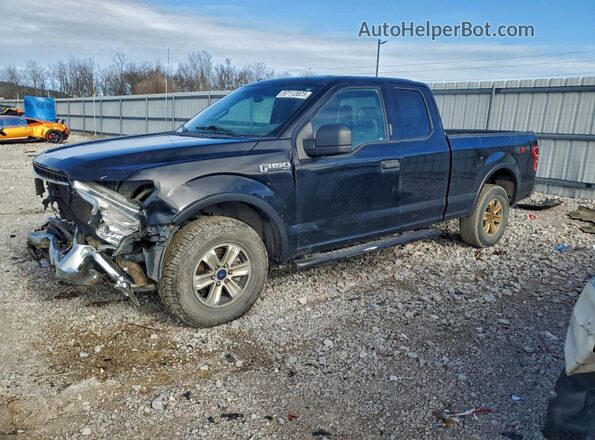 1FTFX1EG8JFA99666 2018 FORD F150 Черный Передняя левая четверть