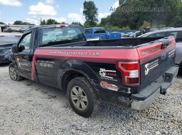 1FTMF1C53KKE18136 2019 FORD F150 Черный Задняя левая четверть