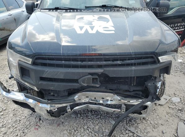 1FTMF1C53KKE18136 2019 FORD F150 Черный Вид задней части салона
