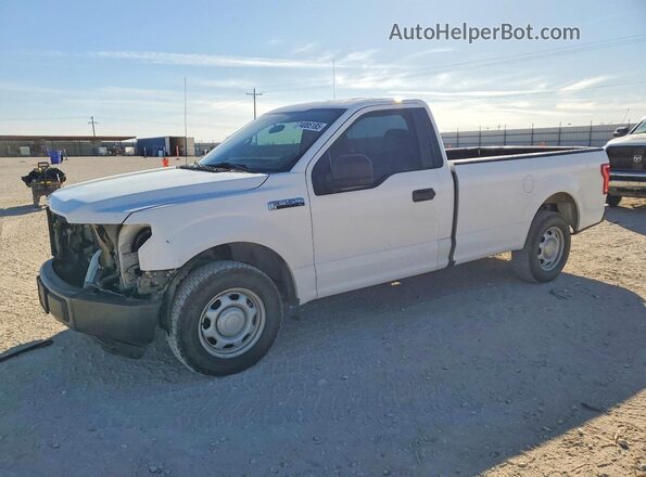 1FTMF1C85GKD87117 2016 FORD F150 Белый Передняя левая четверть