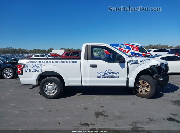 1FTMF1CB9KKD22758 2019 FORD F150 White Սալոնի հետևի տեսք